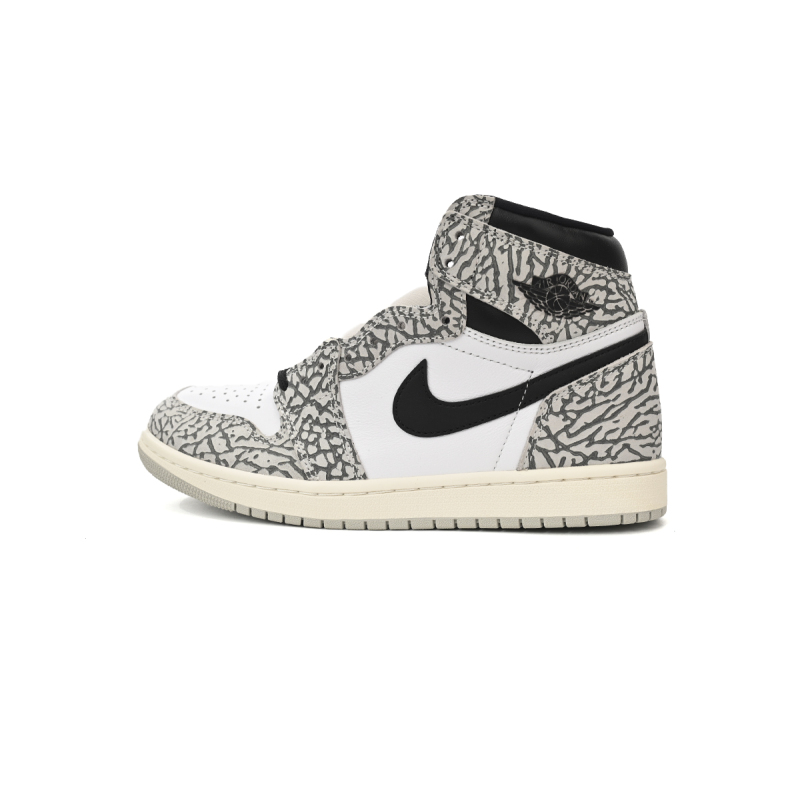 EM Sneakers Jordan 1 Retro High OG White Cement