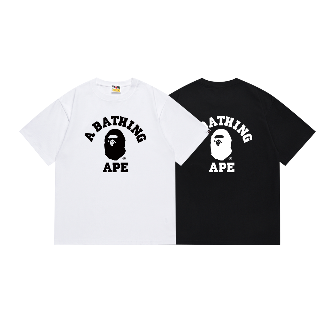 EM Sneakers Bape T-Shirt 134 White & Black
