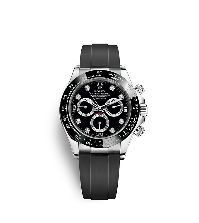 EM Sneakers Rolex Cosmograph Daytona 116519LN White Gold