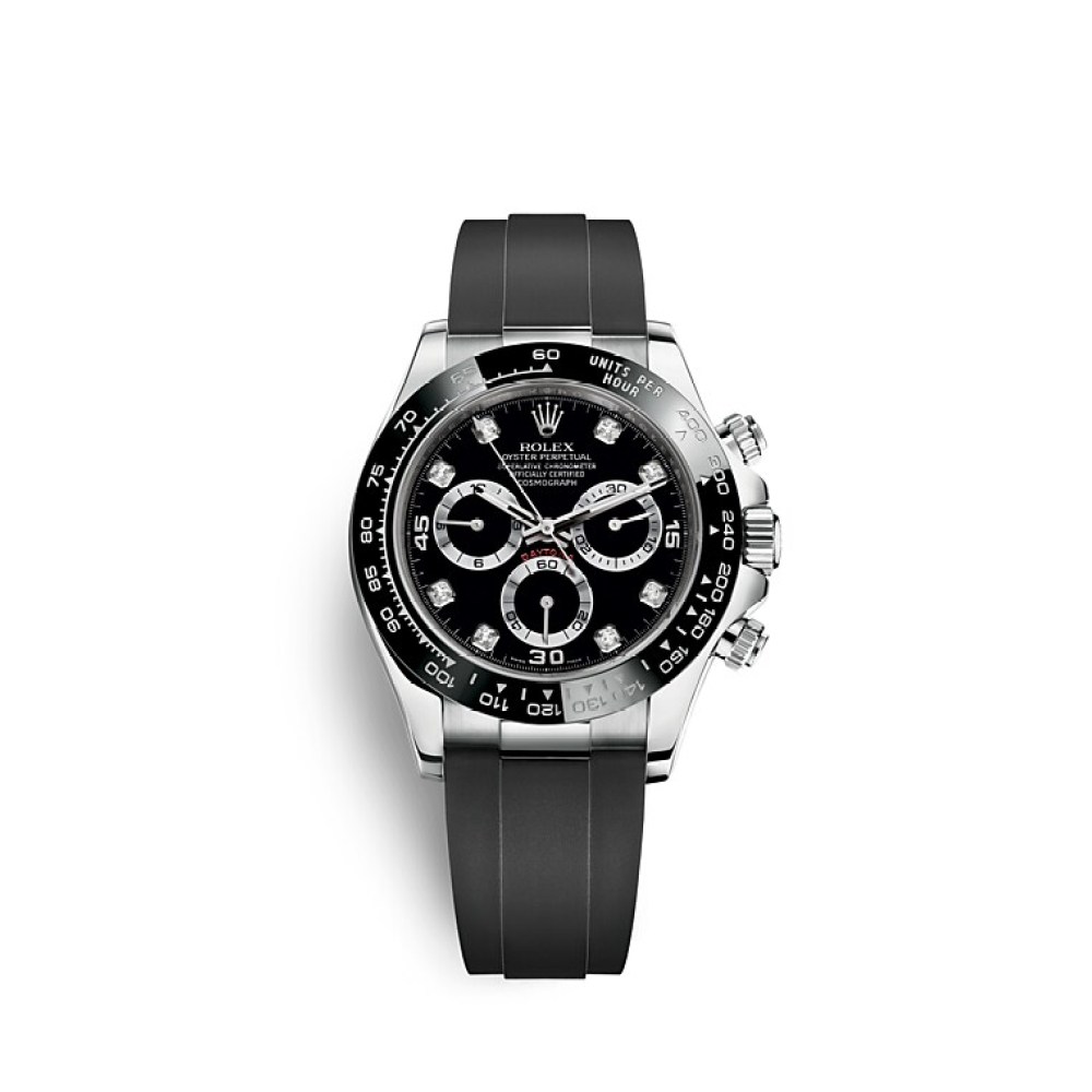 EM Sneakers Rolex Cosmograph Daytona 116519LN White Gold