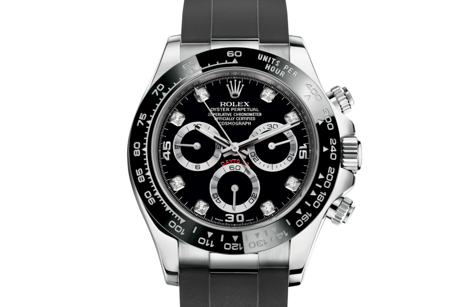 EM Sneakers Rolex Cosmograph Daytona 116519LN White Gold