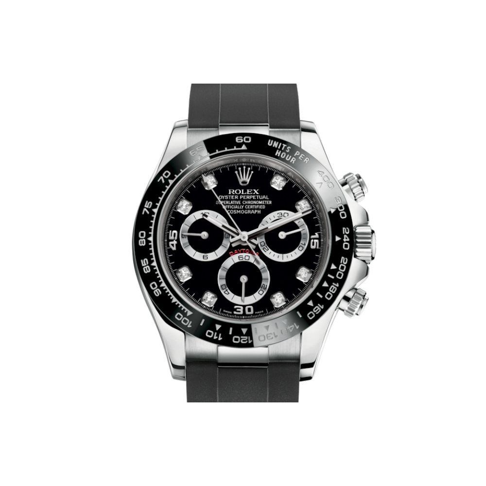 EM Sneakers Rolex Cosmograph Daytona 116519LN White Gold