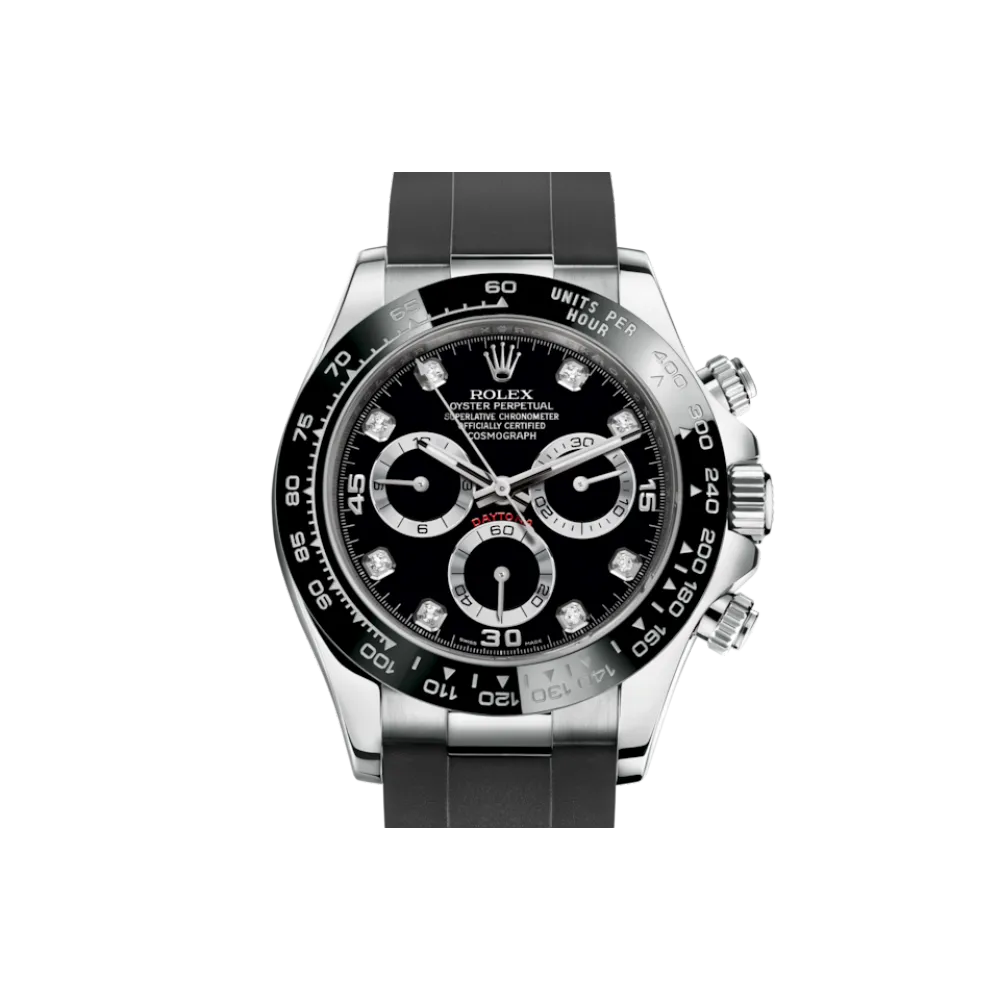 EM Sneakers Rolex Cosmograph Daytona 116519LN White Gold