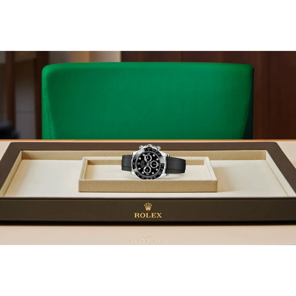 EM Sneakers Rolex Cosmograph Daytona 116519LN White Gold