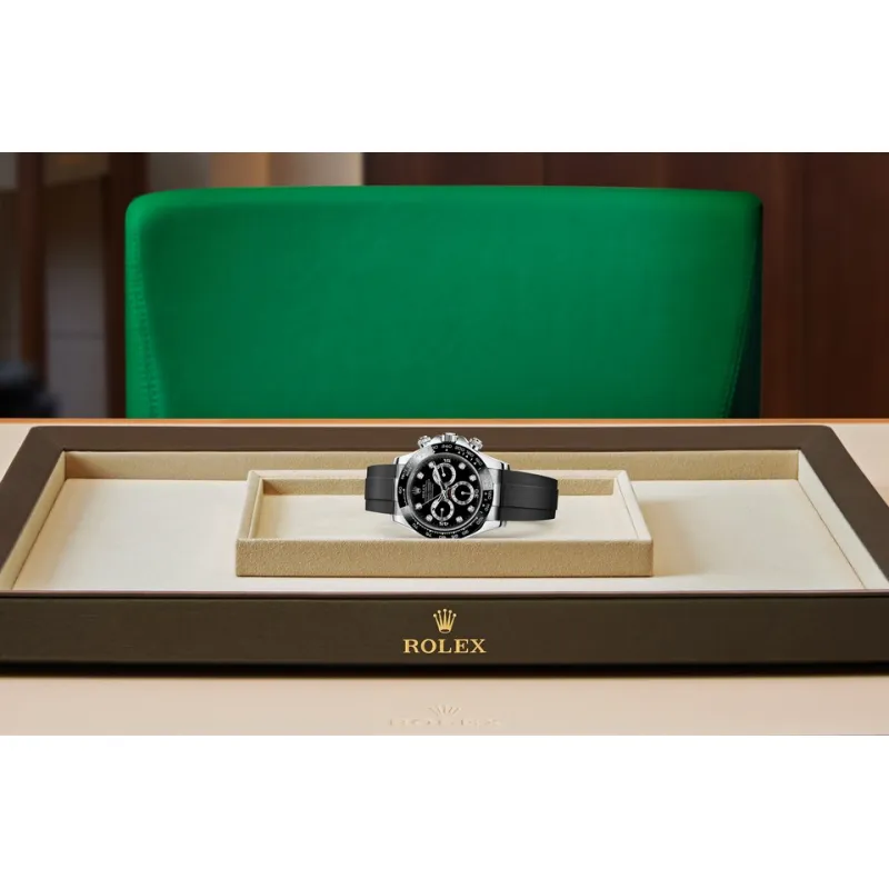 EM Sneakers Rolex Cosmograph Daytona 116519LN White Gold