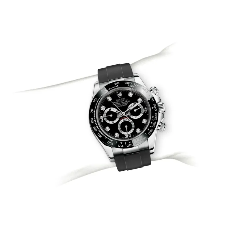 EM Sneakers Rolex Cosmograph Daytona 116519LN White Gold
