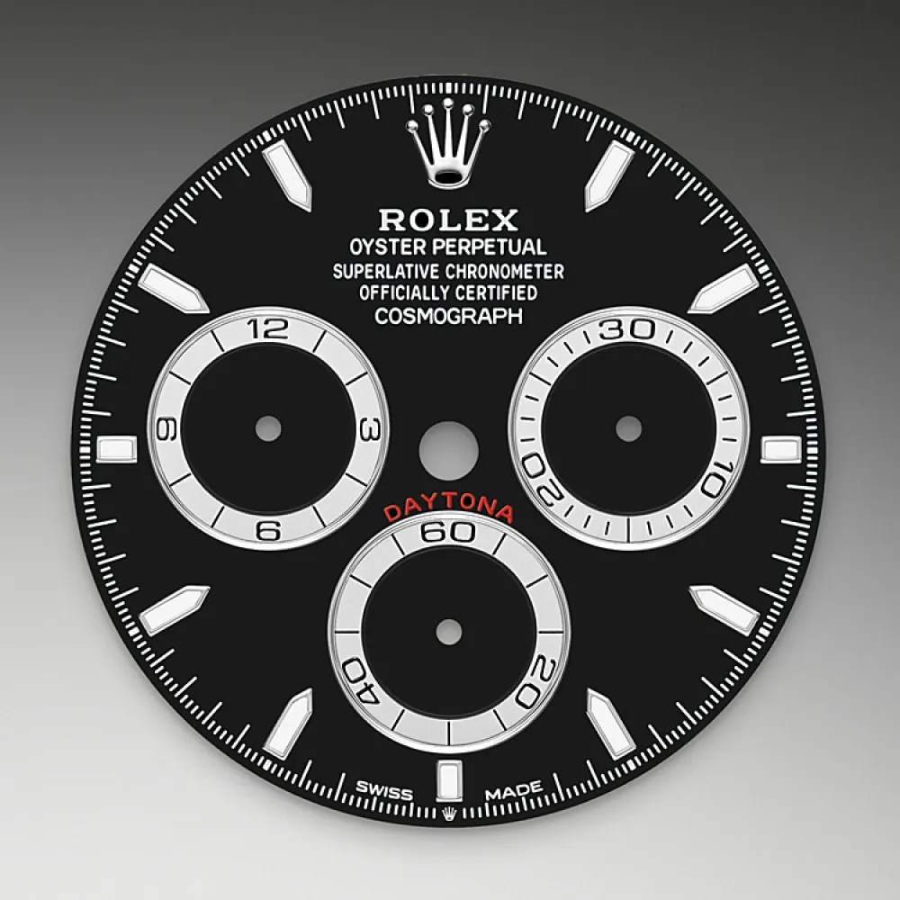 EM Sneakers Rolex Cosmograph-Daytona 126500LN Black Dial