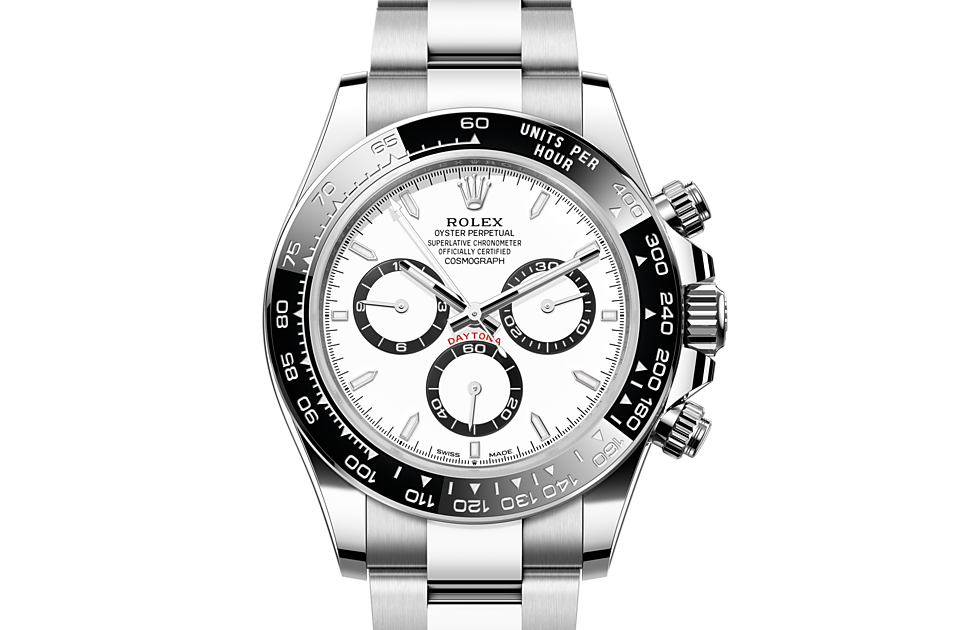 EM Sneakers Rolex Cosmograph-Daytona 126500LN White Dial