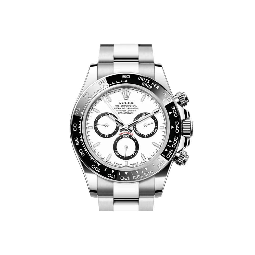 EM Sneakers Rolex Cosmograph-Daytona 126500LN White Dial