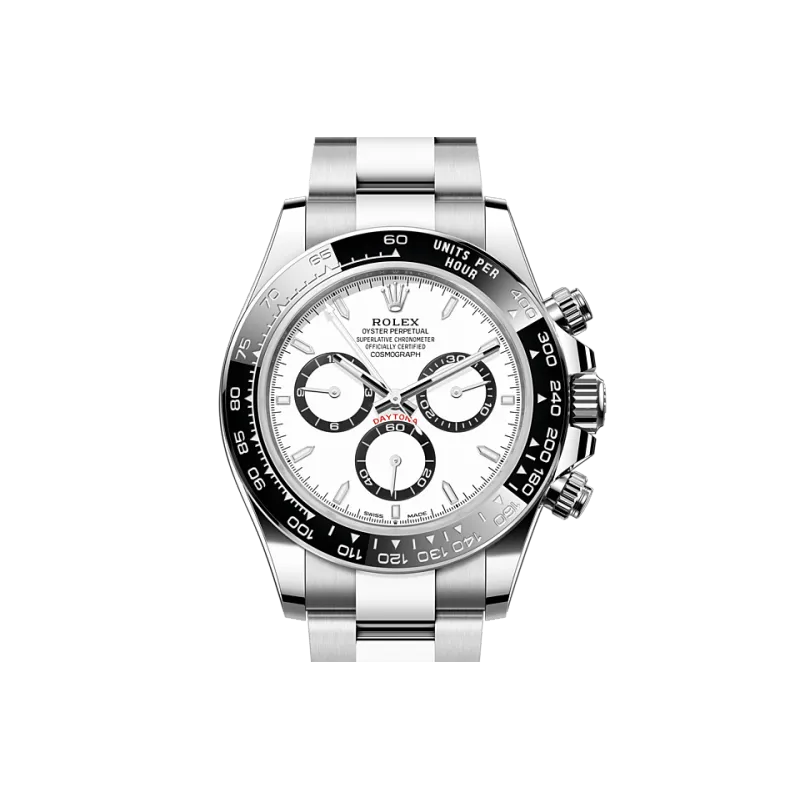 EM Sneakers Rolex Cosmograph-Daytona 126500LN White Dial