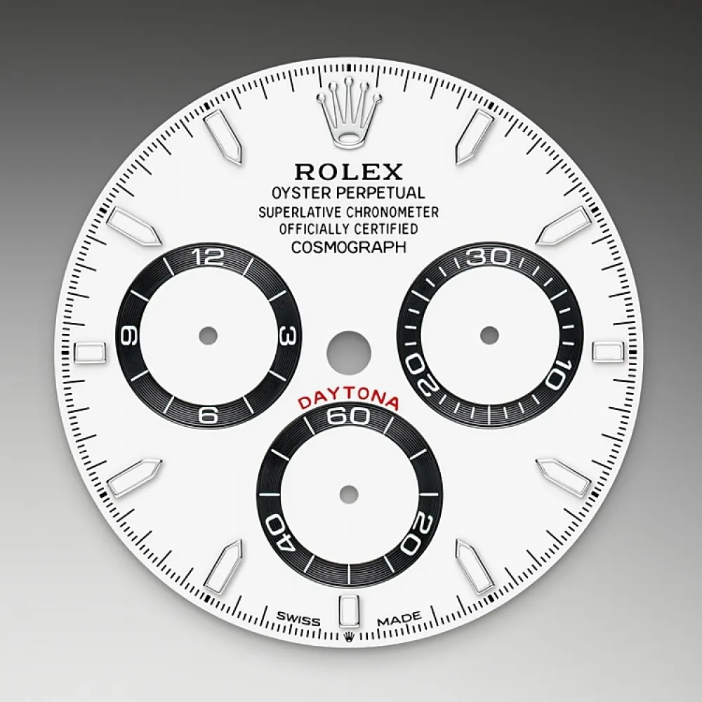 EM Sneakers Rolex Cosmograph-Daytona 126500LN White Dial