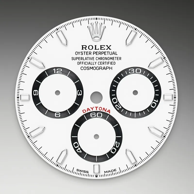 EM Sneakers Rolex Cosmograph-Daytona 126500LN White Dial