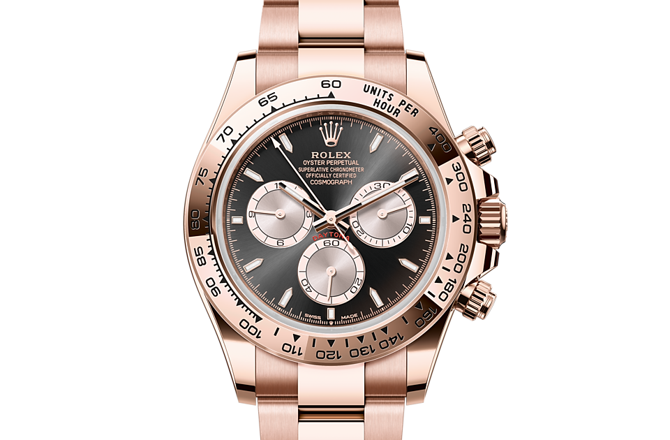 EM Sneakers Rolex Cosmograph-Daytona 126505 Shiny Black Dial