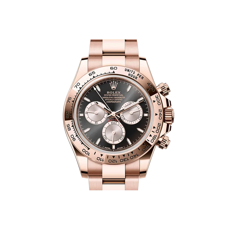 EM Sneakers Rolex Cosmograph-Daytona 126505 Shiny Black Dial