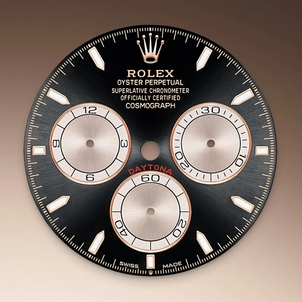 EM Sneakers Rolex Cosmograph-Daytona 126505 Shiny Black Dial