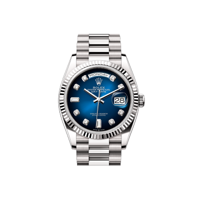 EM Sneakers Rolex Day-Date 128239 Blue Dial 02