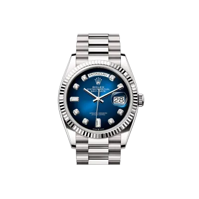 EM Sneakers Rolex Day-Date 128239 Blue Dial 02