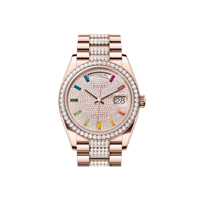 EM Sneakers Rolex Day-Date 128345RBR Diamond Dial 02