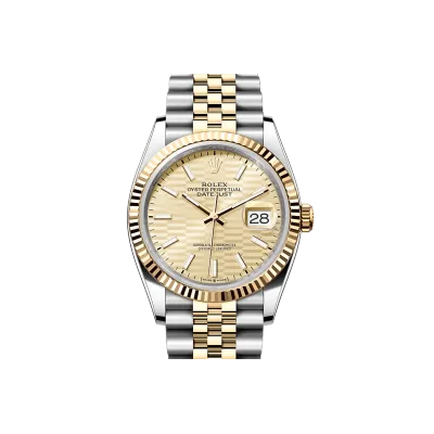 EM Sneakers Rolex Datejust 126233 Gold Dial 02