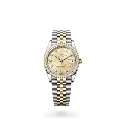 EM Sneakers Rolex Datejust 126283RBR Gold Dial 01