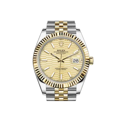 EM Sneakers Rolex Datejust 126333 Gold Dial 02