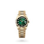 EM Sneakers Rolex Day-Date 128238 Green Dial