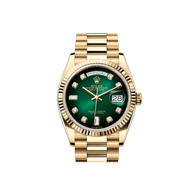 EM Sneakers Rolex Day-Date 128238 Green Dial 02