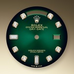 EM Sneakers Rolex Day-Date 128238 Green Dial