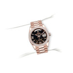 EM Sneakers Rolex Day-Date 128345RBR Hematite Quartz Dial