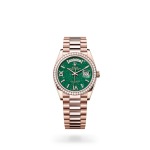 EM Sneakers Rolex Day-Date 128345RBR Green Dial