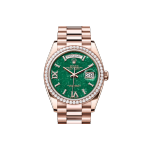 EM Sneakers Rolex Day-Date 128345RBR Green Dial