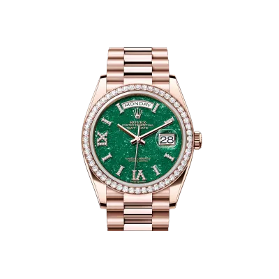 EM Sneakers Rolex Day-Date 128345RBR Green Dial 02