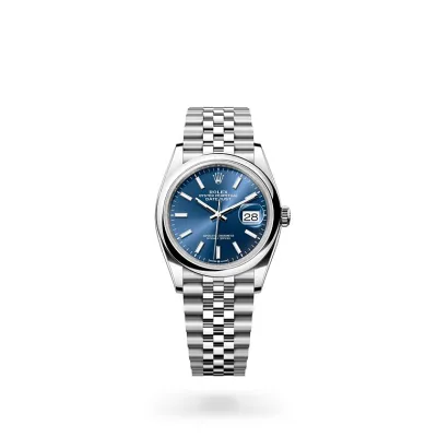 EM Sneakers Rolex Datejust 36 Oyster-36 mm-Oystersteel Blue Dial 02