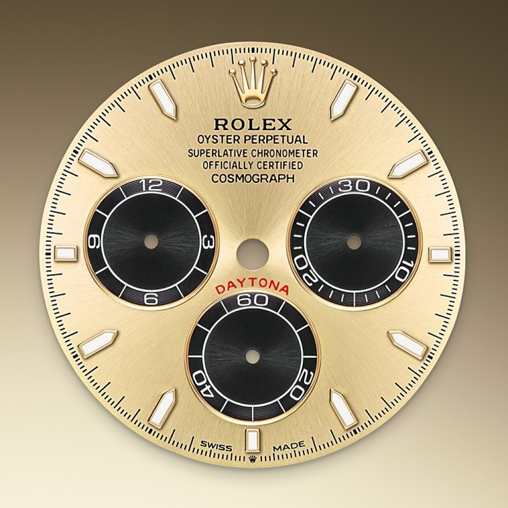 EM Sneakers Rolex Cosmograph-Daytona 126515LN Gold Dial
