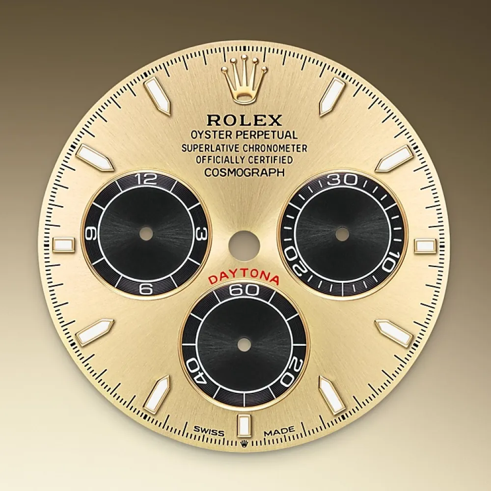 EM Sneakers Rolex Cosmograph-Daytona 126515LN Gold Dial