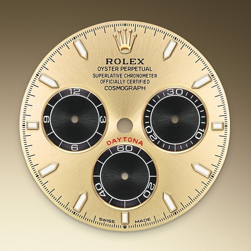 EM Sneakers Rolex Cosmograph-Daytona 126515LN Gold Dial
