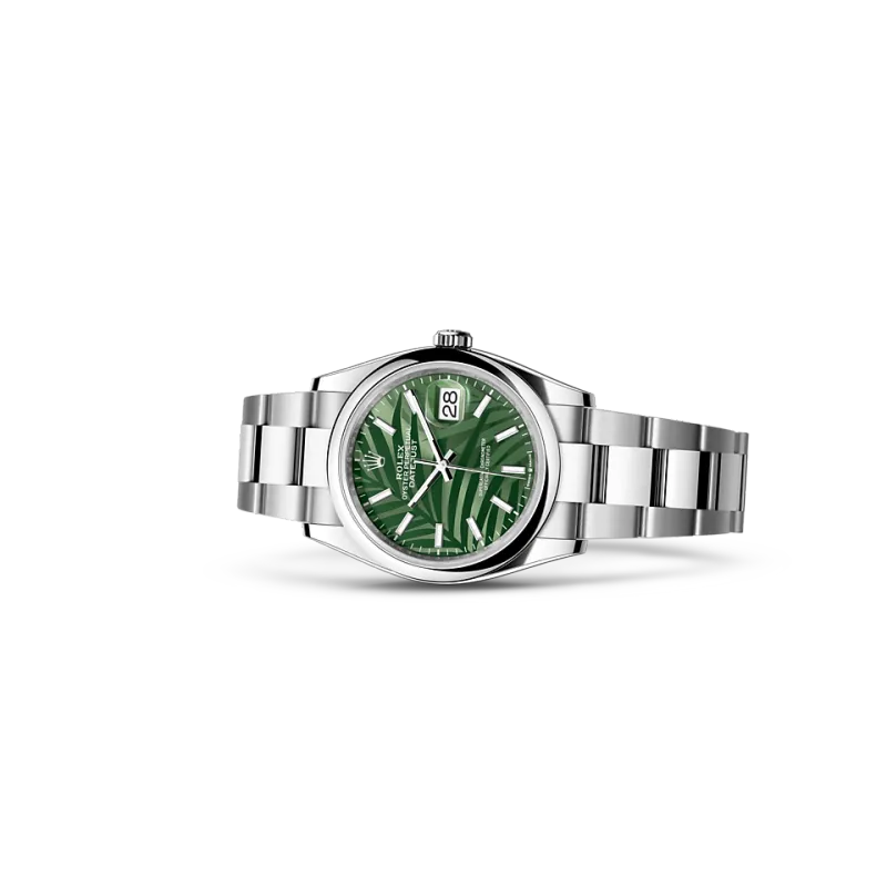 EM Sneakers Rolex Datejust 36 Oyster-36 mm-Oystersteel Green Dial