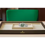 EM Sneakers Rolex Datejust 36 Oyster-36 mm-Oystersteel Green Dial
