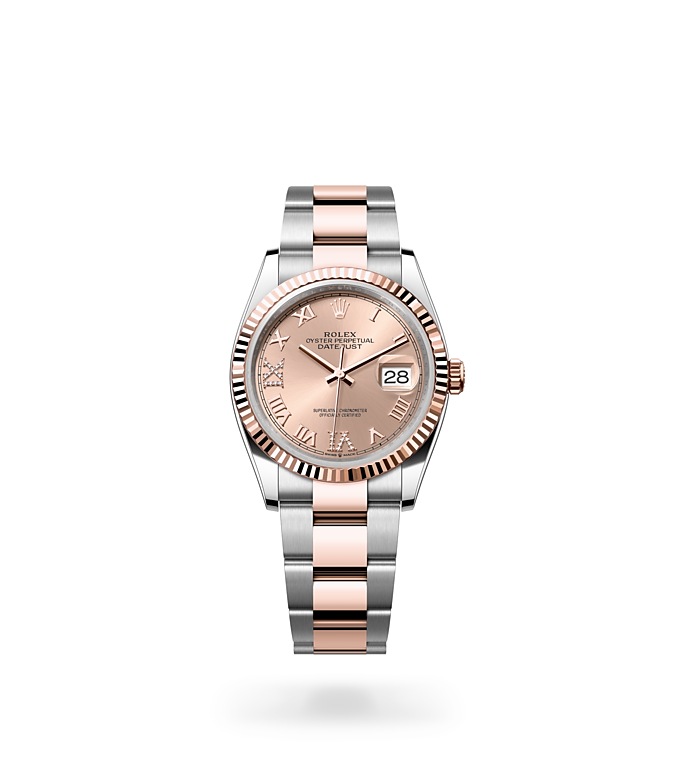 EM Sneakers Rolex Datejust 126231 Rose Gold Dial