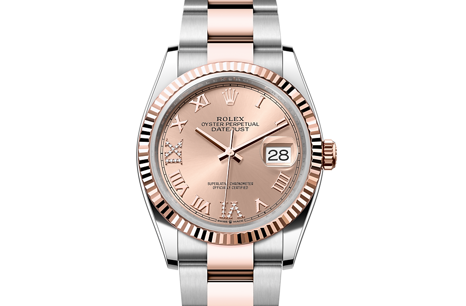 EM Sneakers Rolex Datejust 126231 Rose Gold Dial