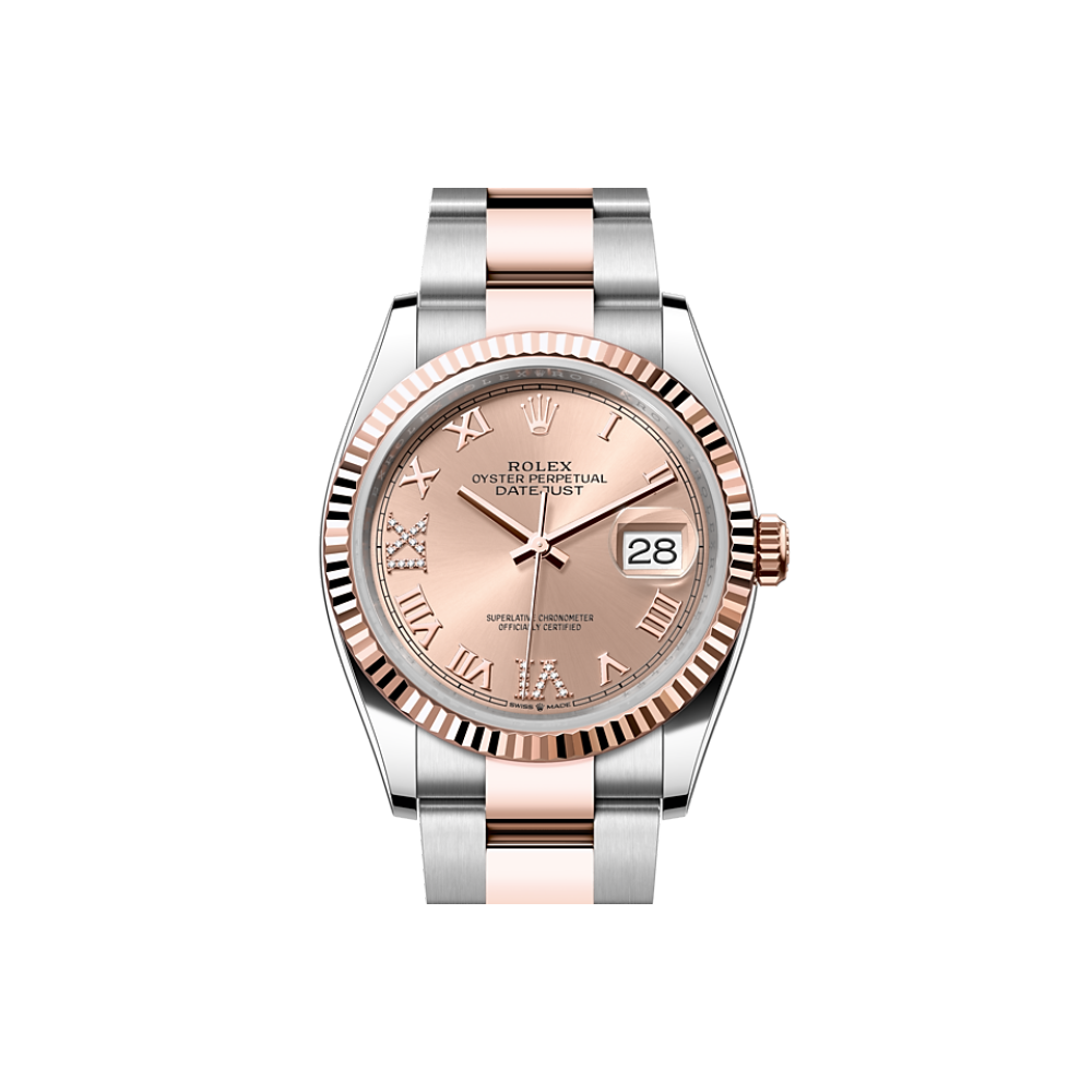EM Sneakers Rolex Datejust 126231 Rose Gold Dial