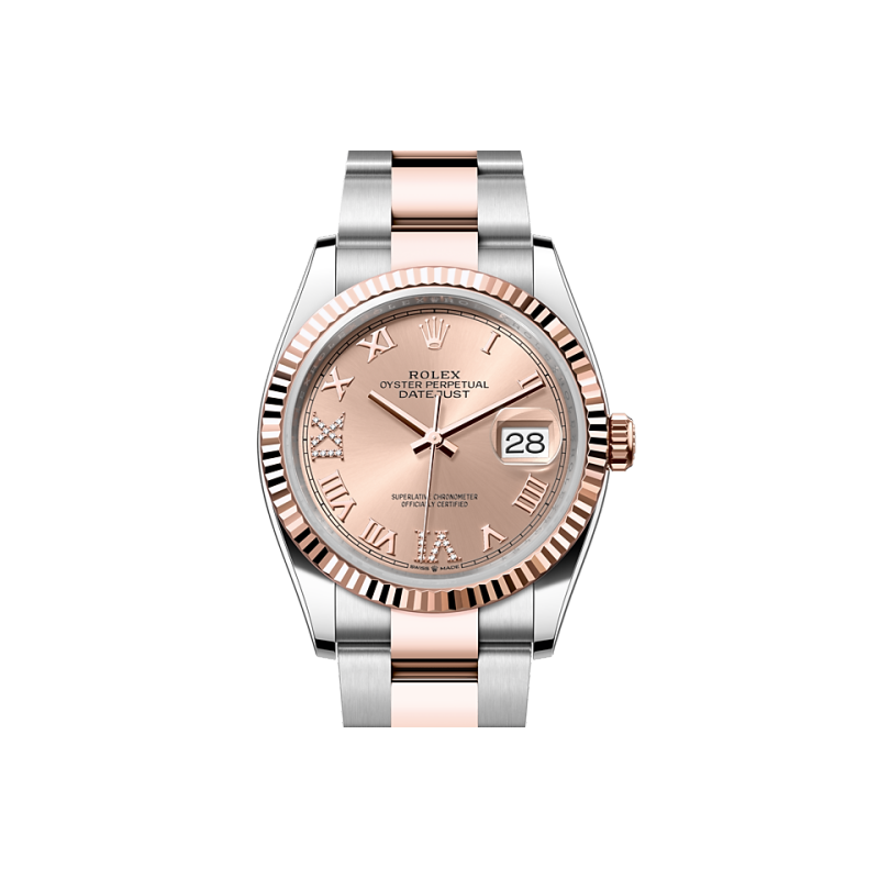 EM Sneakers Rolex Datejust 126231 Rose Gold Dial