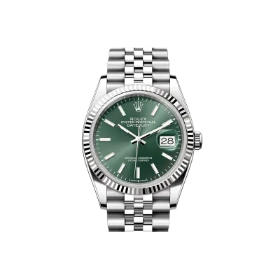 EM Sneakers Rolex Datejust 126234 Green Dial 02