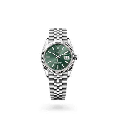 EM Sneakers Rolex Datejust 126234 Green Dial 01