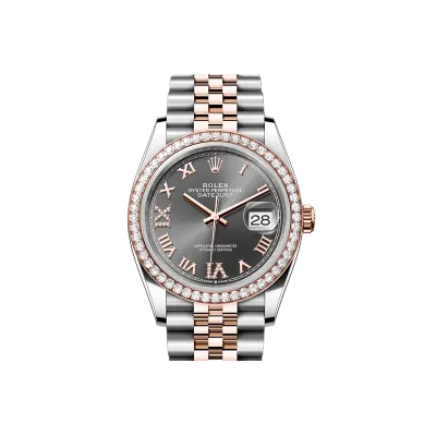 EM Sneakers Rolex Datejust 126281RBR Grey Dial 02