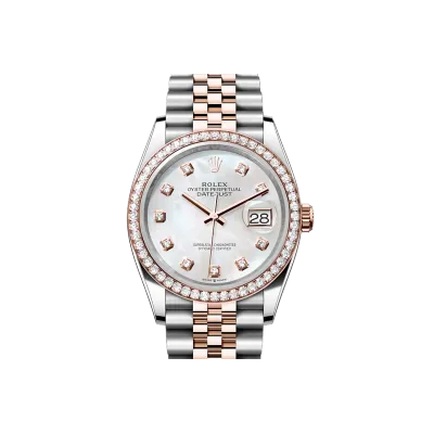 EM Sneakers Rolex Datejust 126281RBR white pearl 02