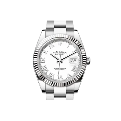 EM Sneakers Rolex Datejust 126334 White Glod  02