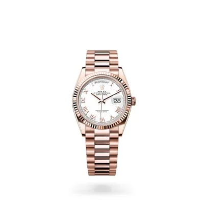 EM Sneakers Rolex Day-Date 128235 White Dial 01