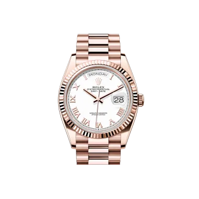 EM Sneakers Rolex Day-Date 128235 White Dial 02