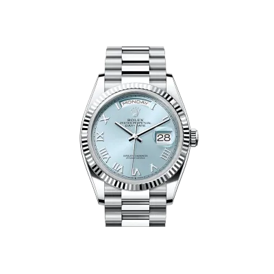 EM Sneakers Rolex Day-Date 128236 Blue Dial 02
